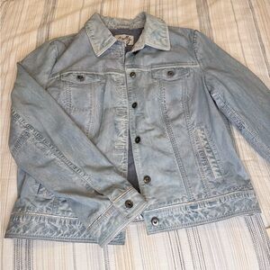 Scully Sky Blue Leather Jacket